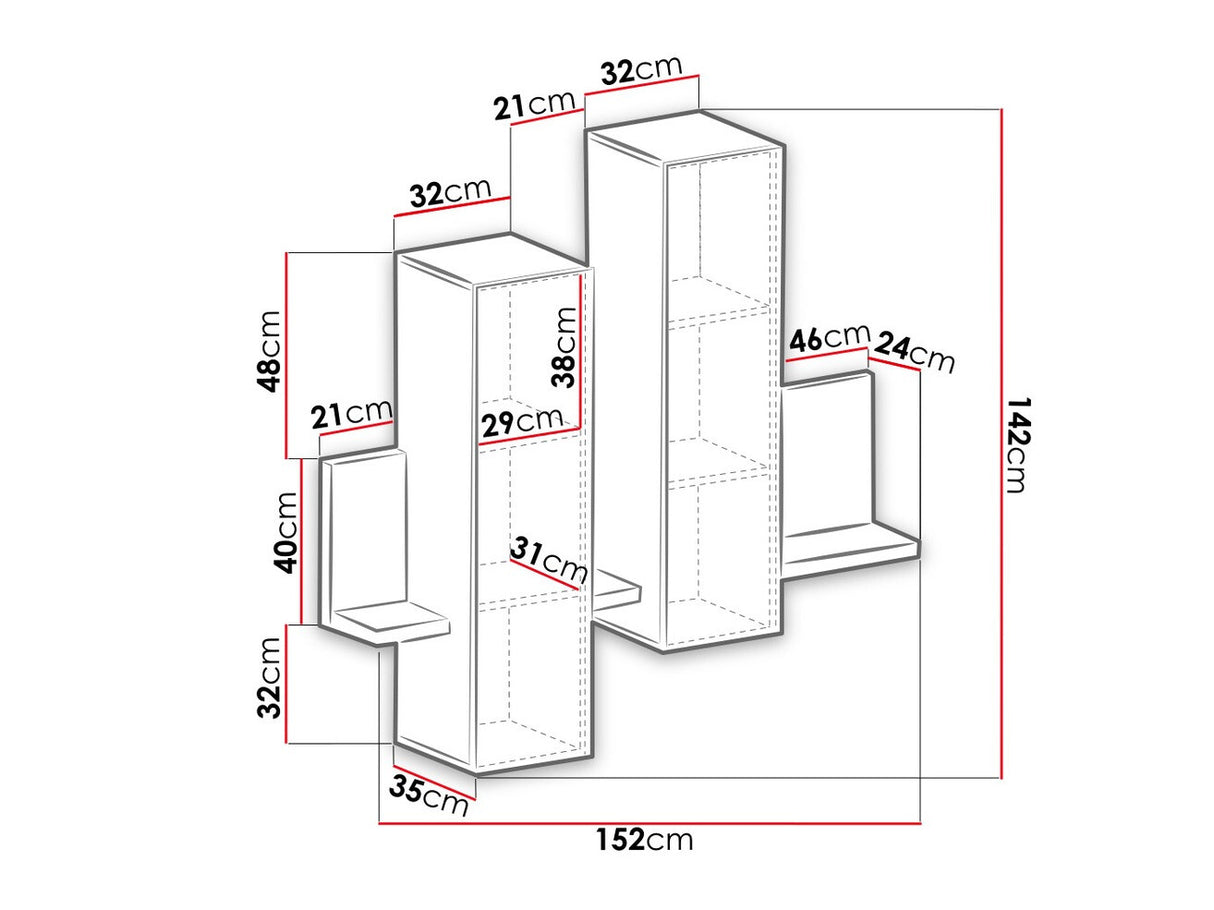 Pakabinama spintelė 68263