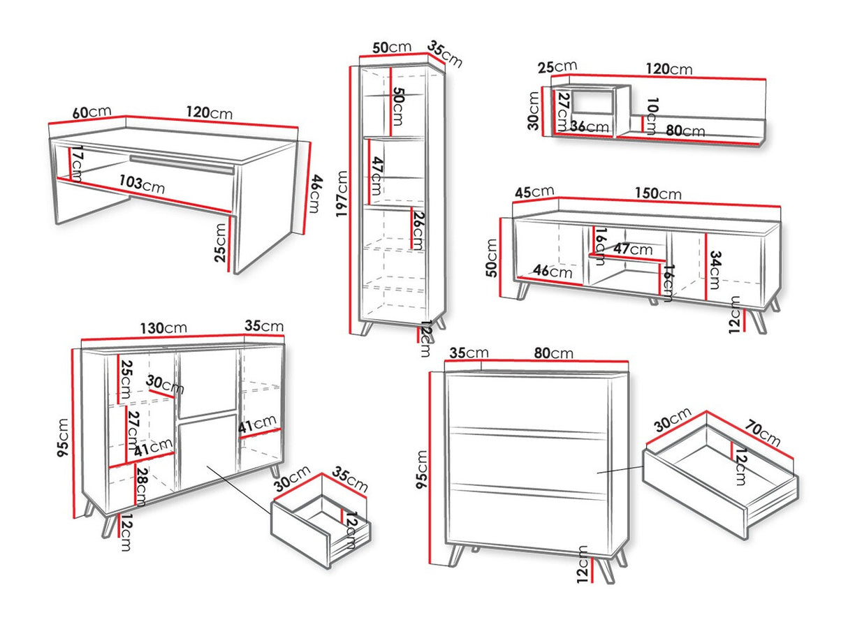 Svetainės komplektas 444676