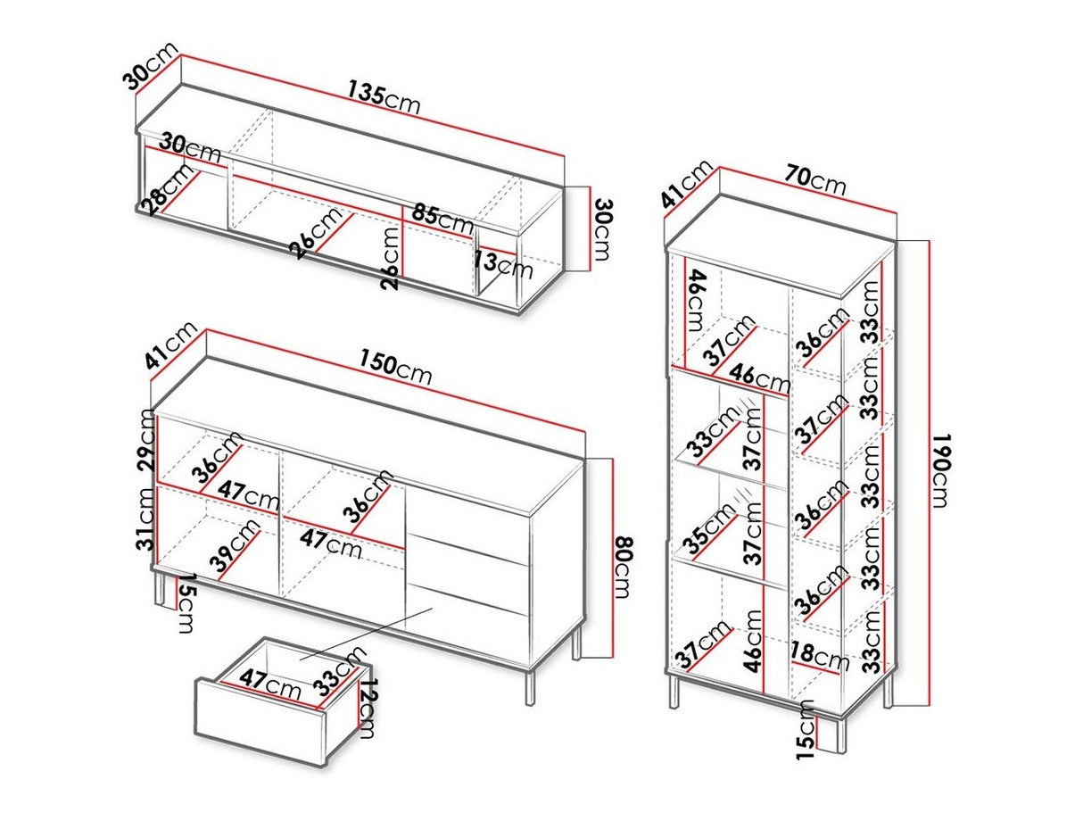 Svetainės komplektas 391002