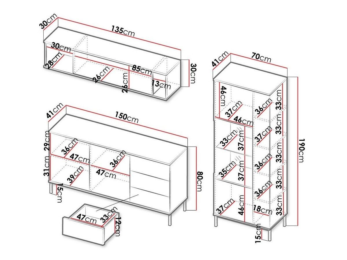Svetainės komplektas 391002