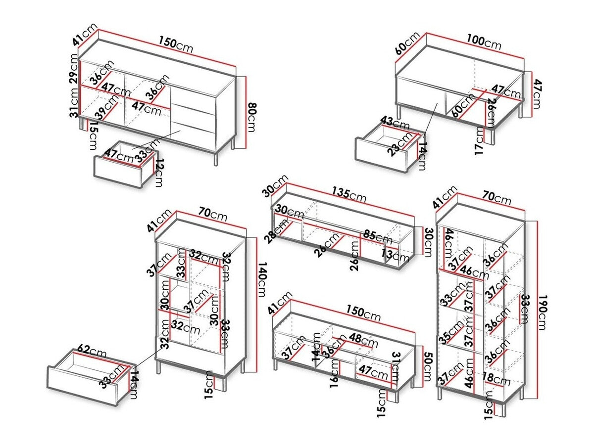 Svetainės komplektas 390743