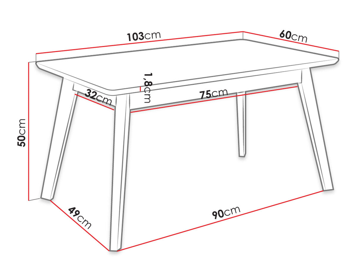 Žurnalinis staliukas 450483