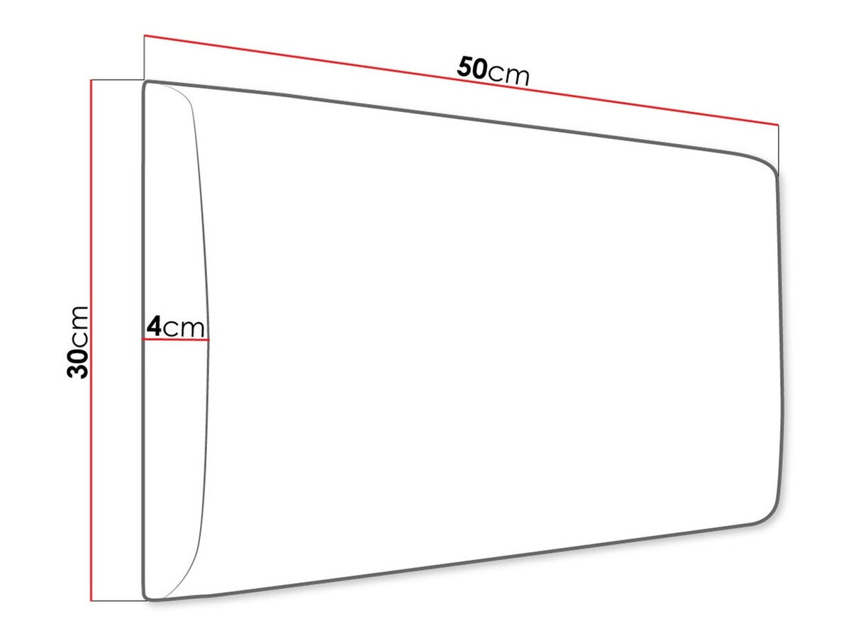 Minkšta sienos plokštė 274291 (50x30)
