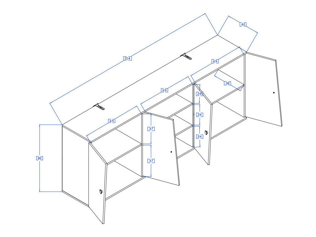 Baldų komplektas 327114