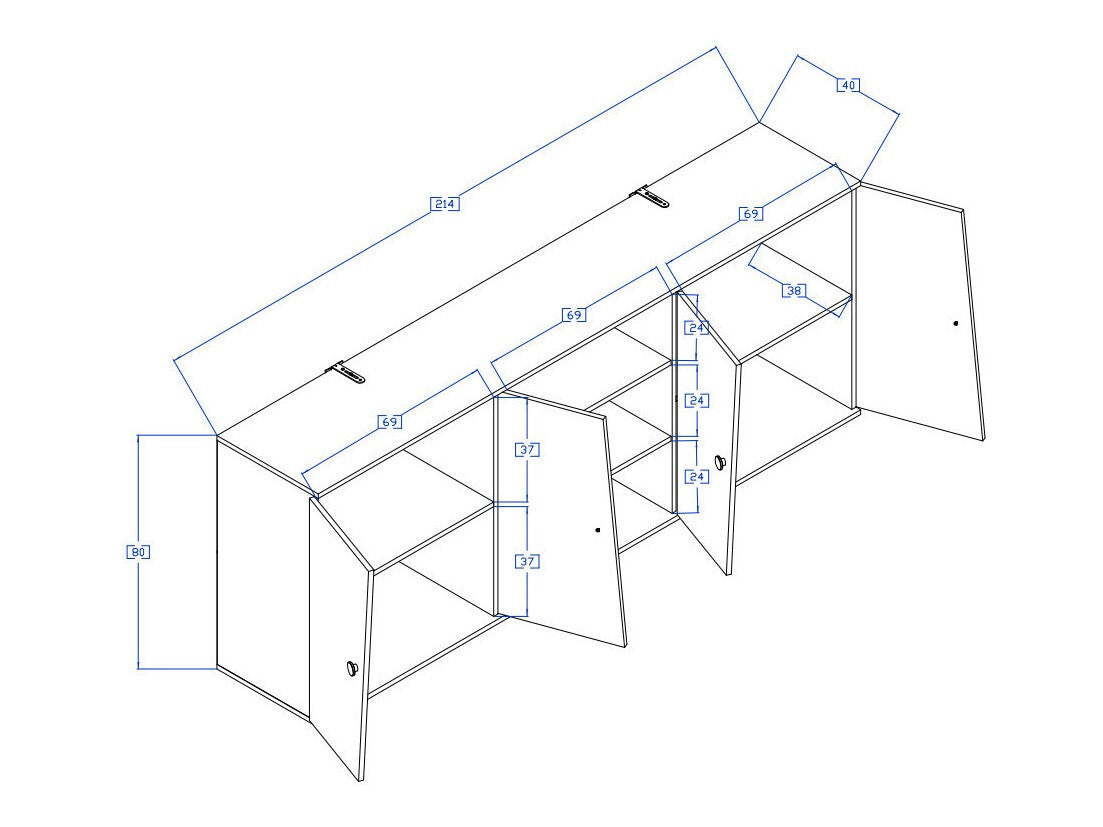 Pakabinama spintelė 326960