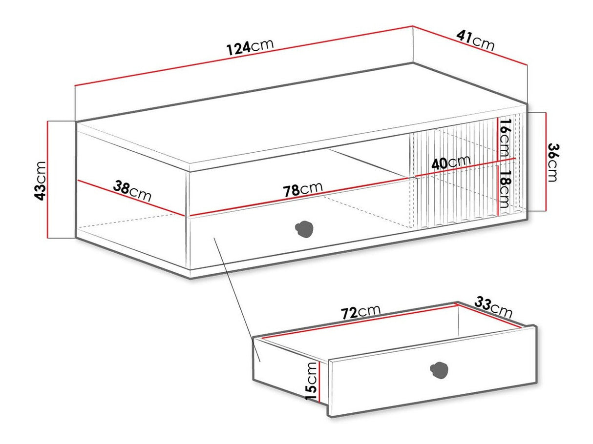 TV staliukas 430896