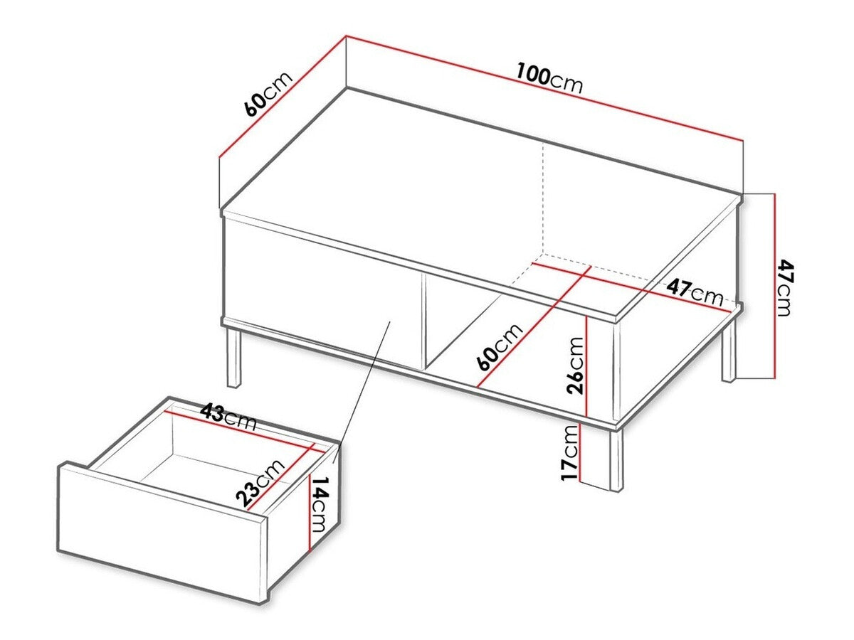 Žurnalinis staliukas 390148