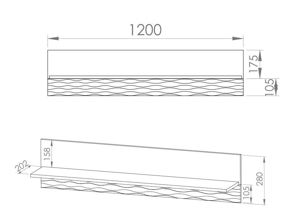 Pakabinama lentyna 310494