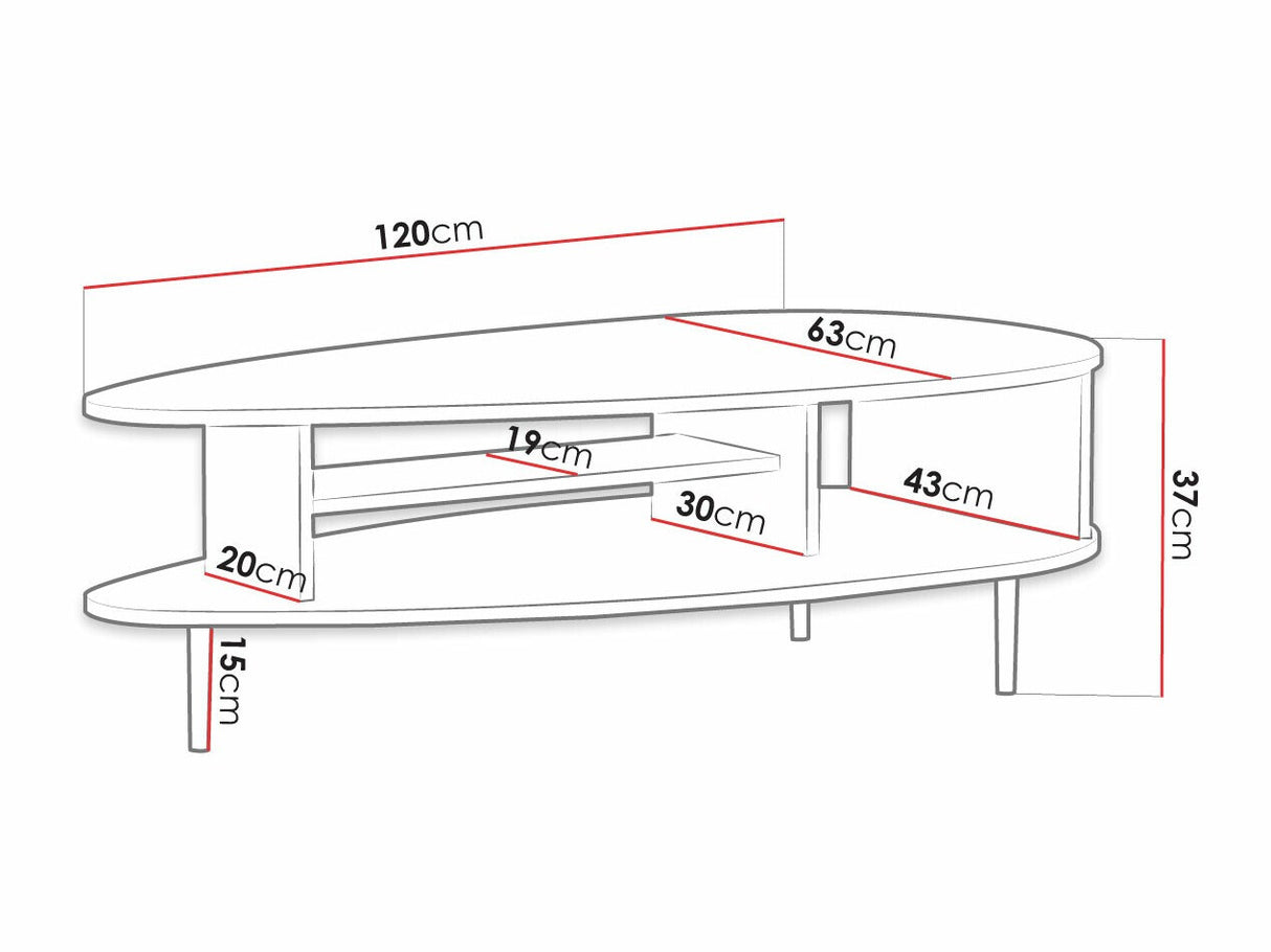 Žurnalinis staliukas 453807