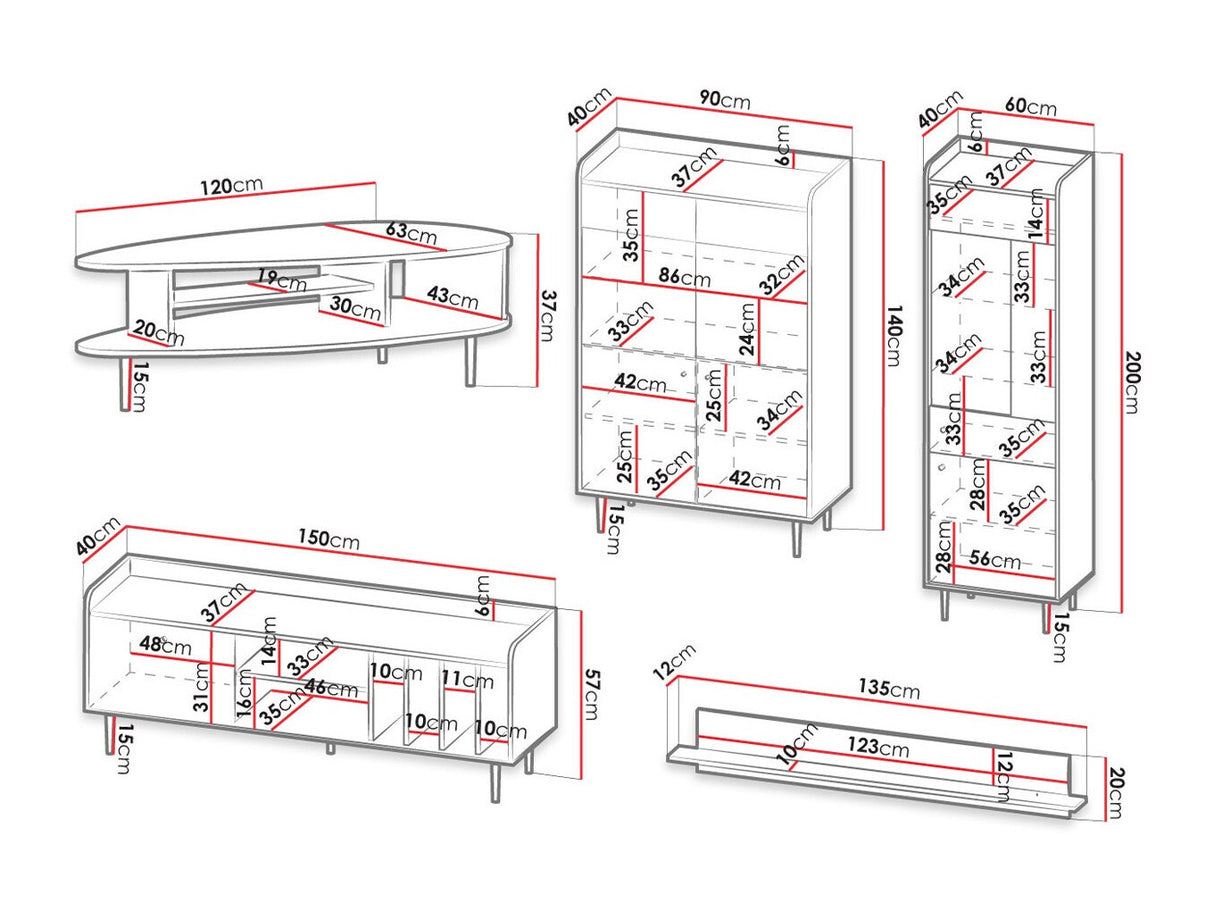 Svetainės komplektas 454017