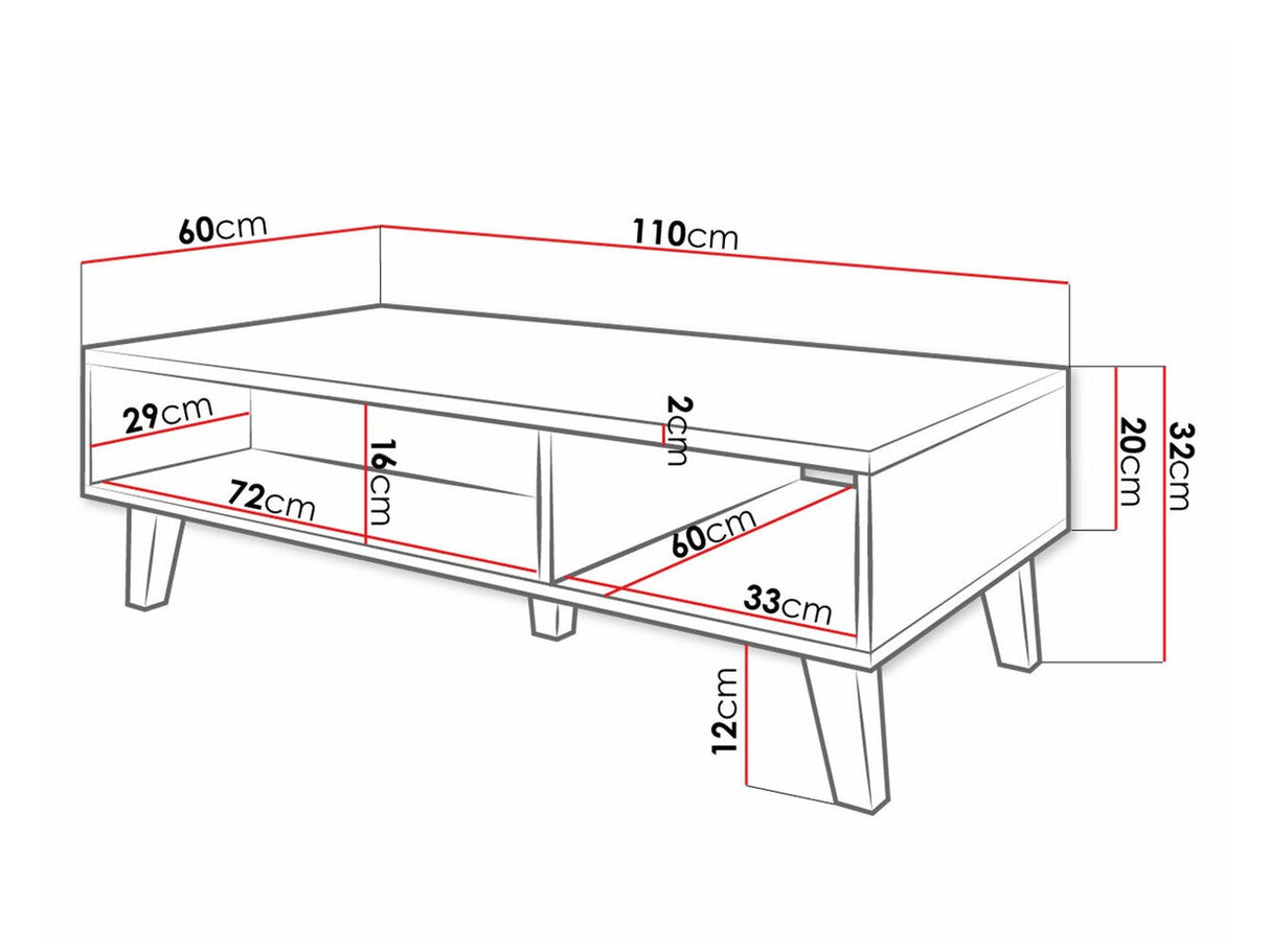 Žurnalinis staliukas 265227