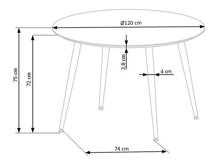 Valgomojo komplektas 206450