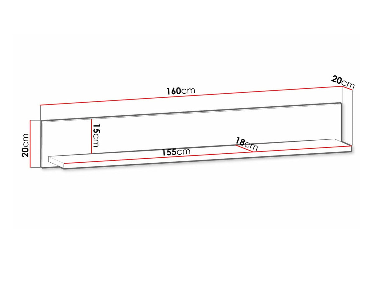 Pakabinama lentyna 457900