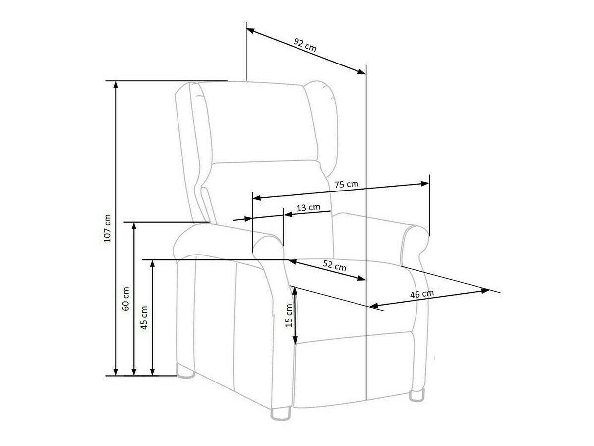 Fotelis reglaineris 240210