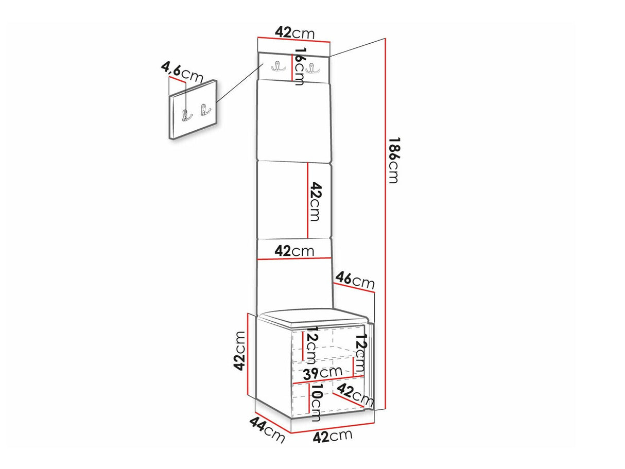 Prieškambario komplektas 481397