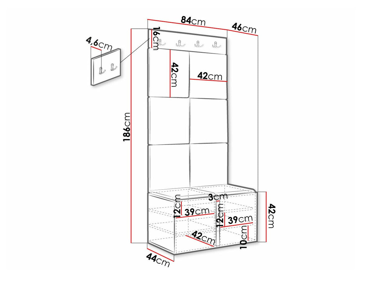 Prieškambario komplektas 481619