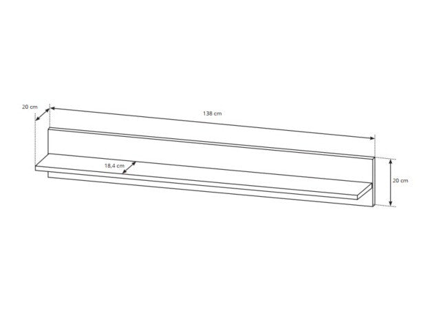 Pakabinama lentyna 484598