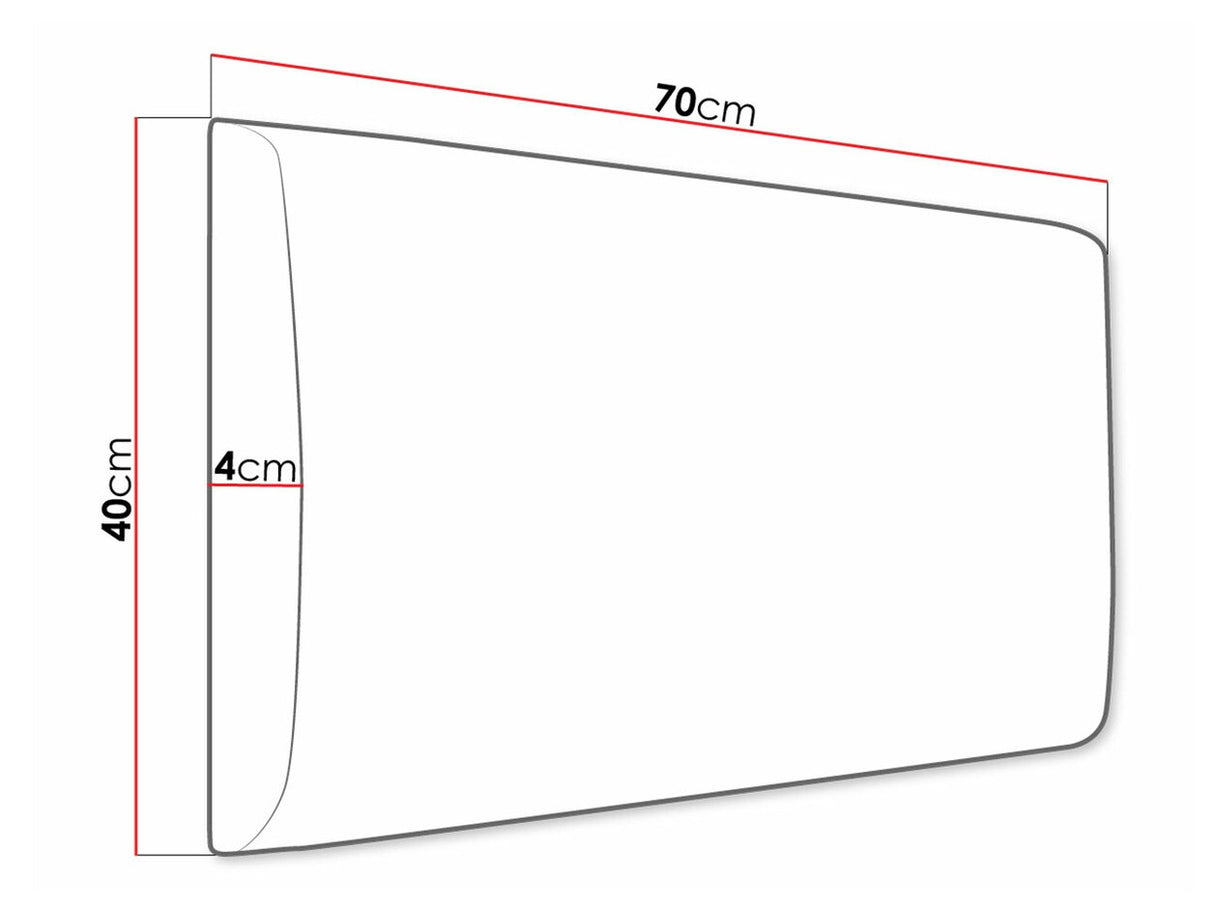 Minkšta sienos plokštė 274308 (70x40)