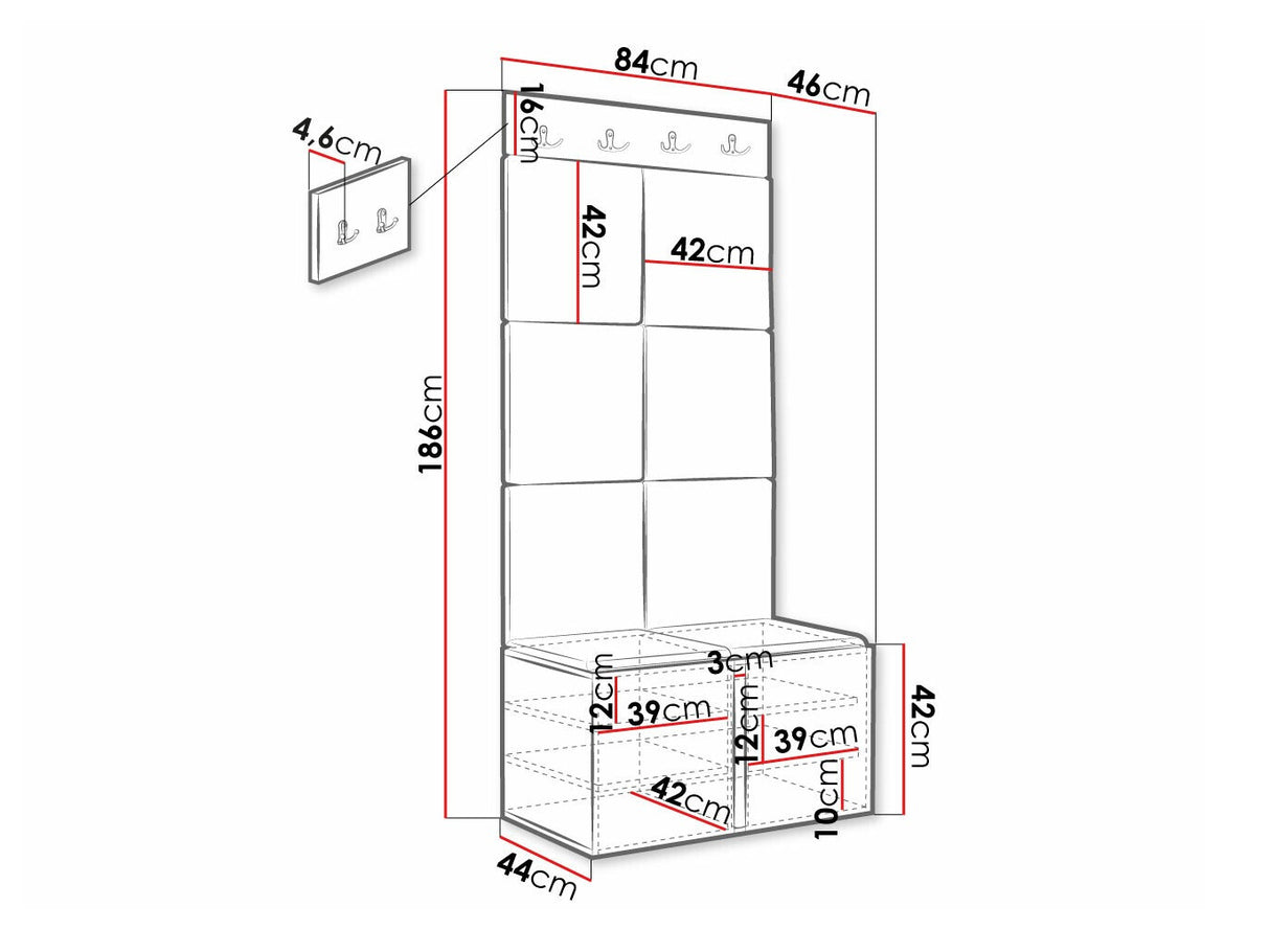 Prieškambario komplektas 481619