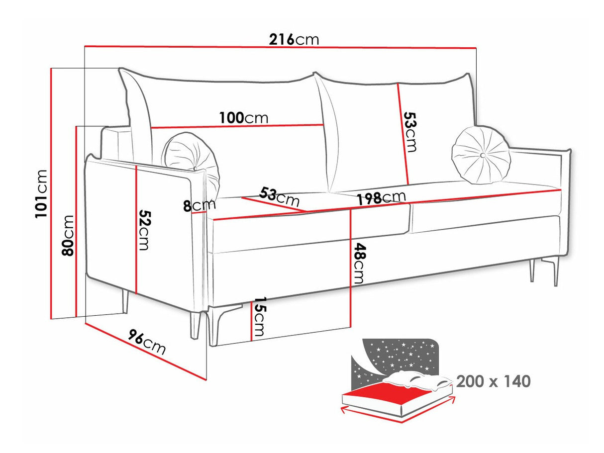 Sofa lova 443654