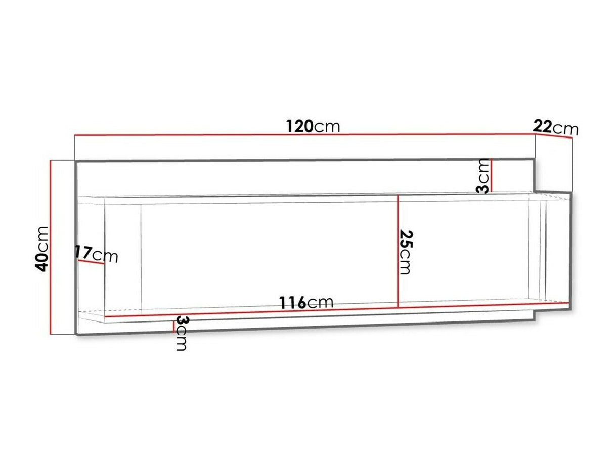 Pakabinama lentyna 339583