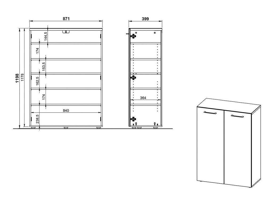 Batų lentyna 115098