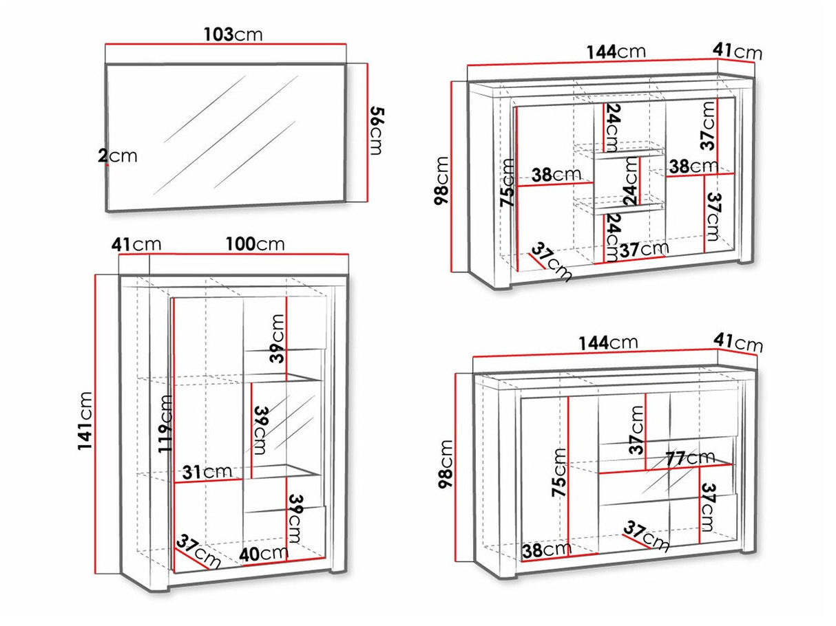 Svetainės komplektas 339704