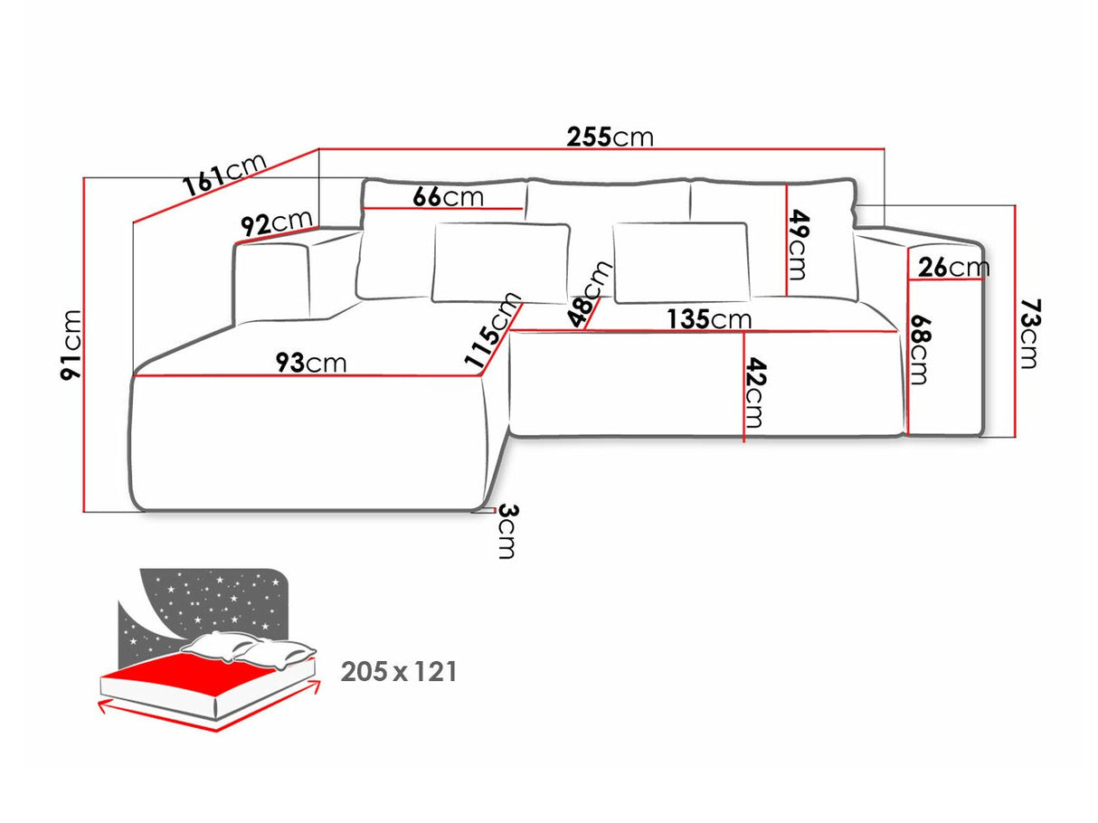 Minkštas kampas 502993