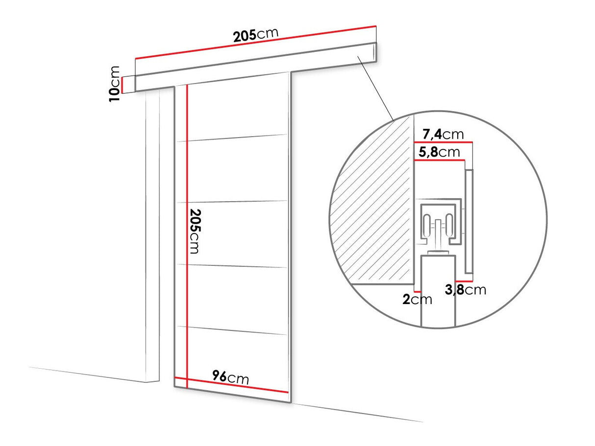Stumdomos durys 504414