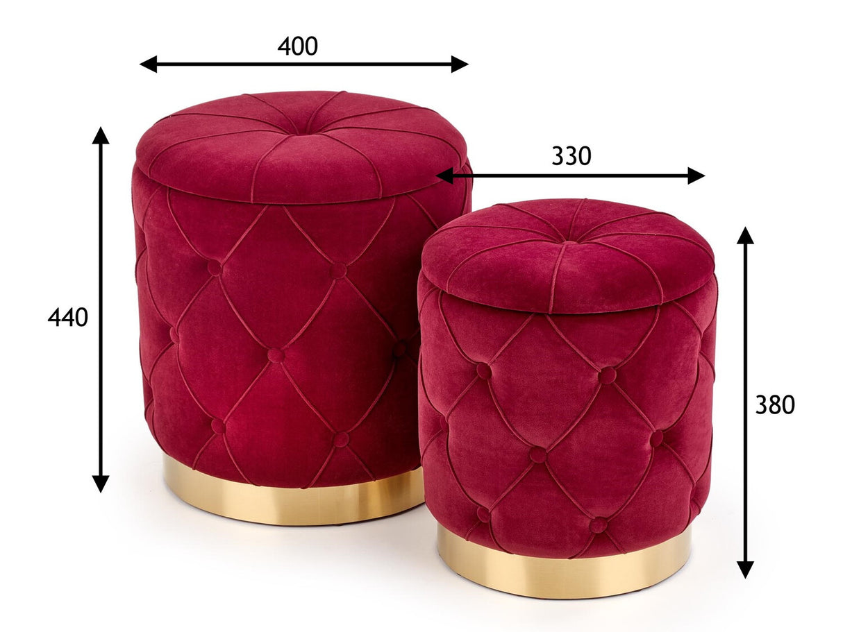 Pufų komplektas 385564