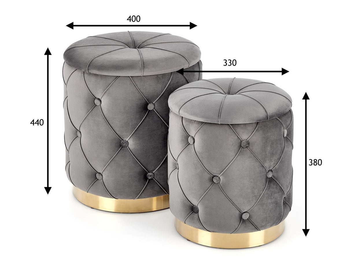 Pufų komplektas 385564