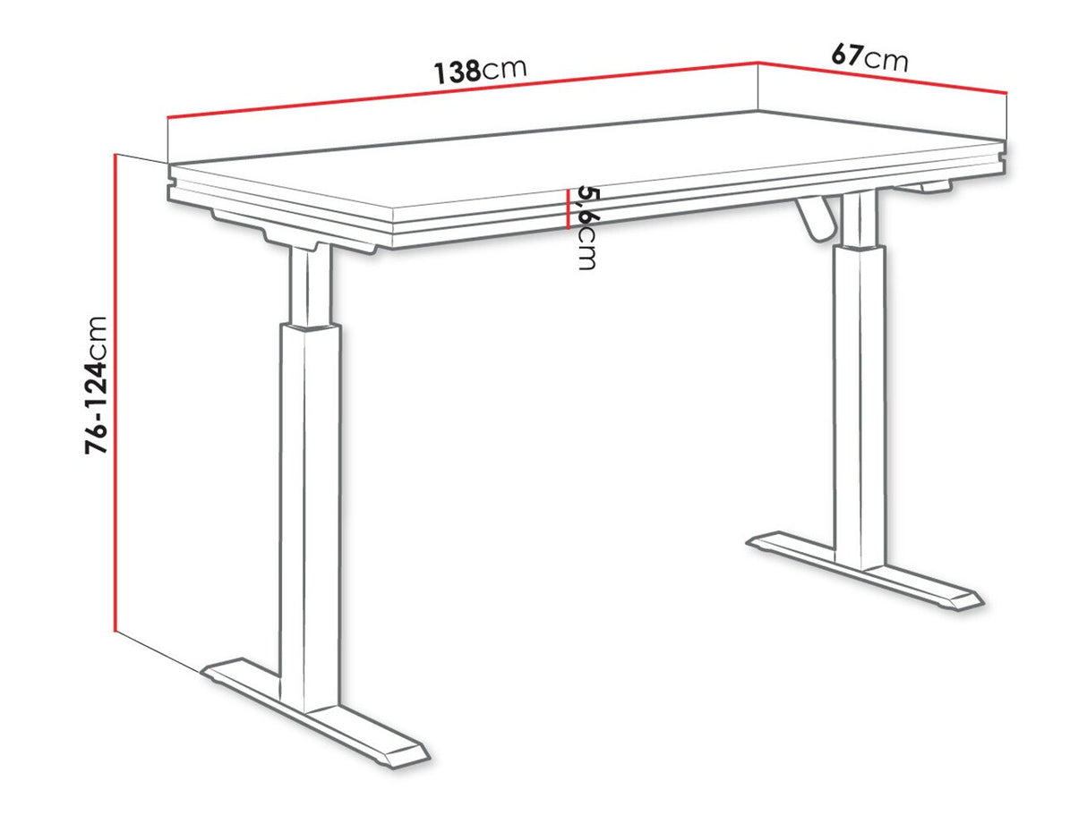 Reguliuojamo aukščio darbo stalas 508486