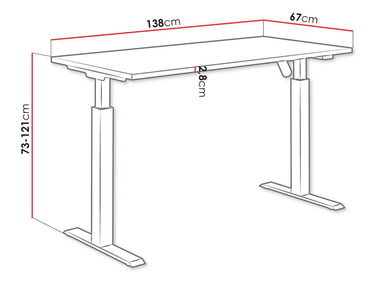 Reguliuojamo aukščio darbo stalas 508501