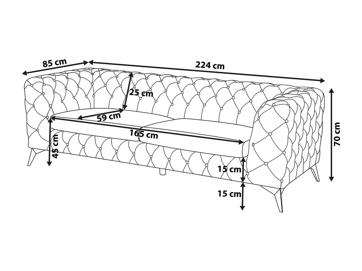 Chesterfield sofa 514085