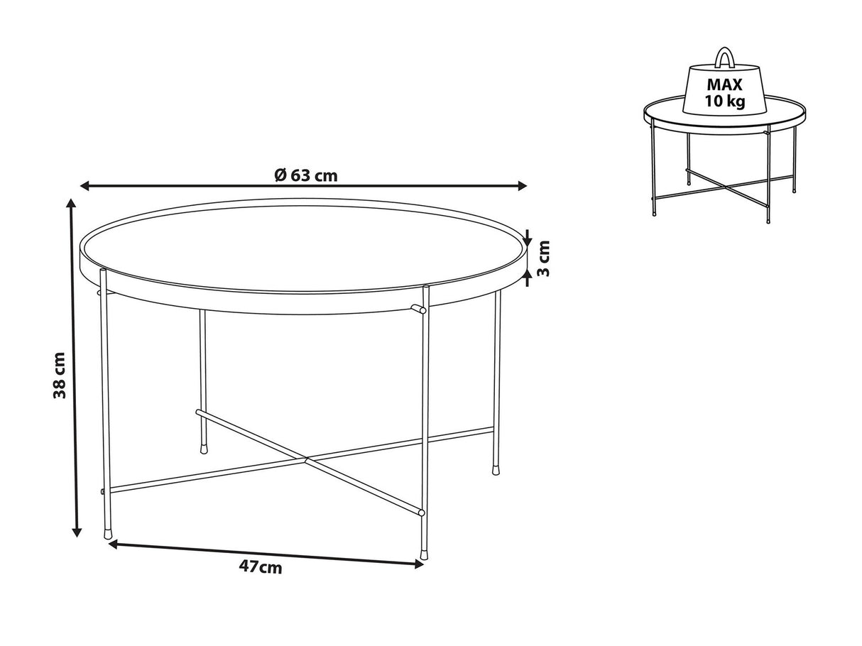 Žurnalinis staliukas 514894