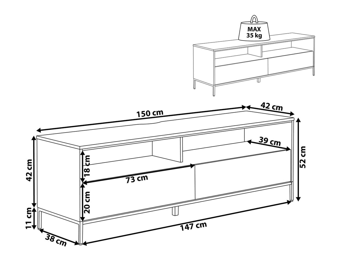 TV staliukas 515441