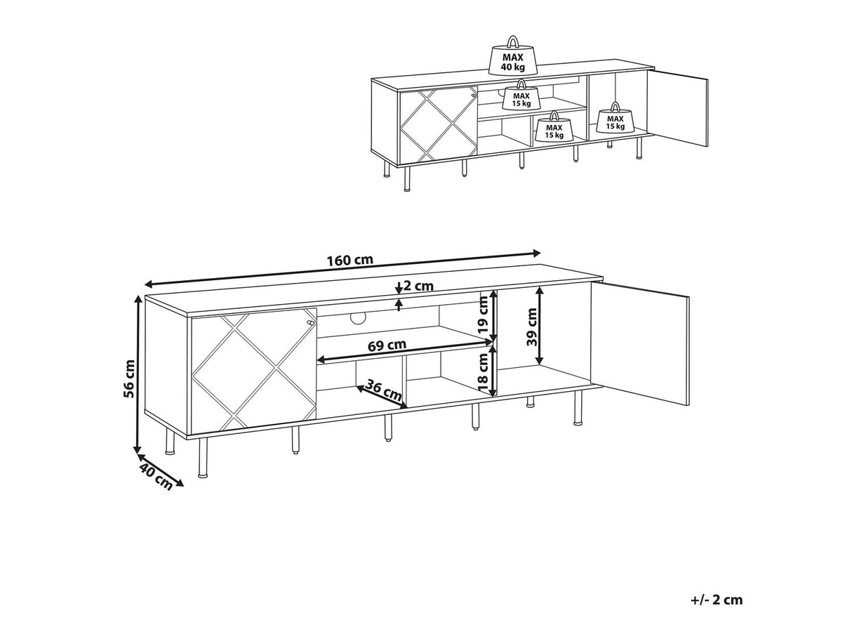 TV staliukas 515550