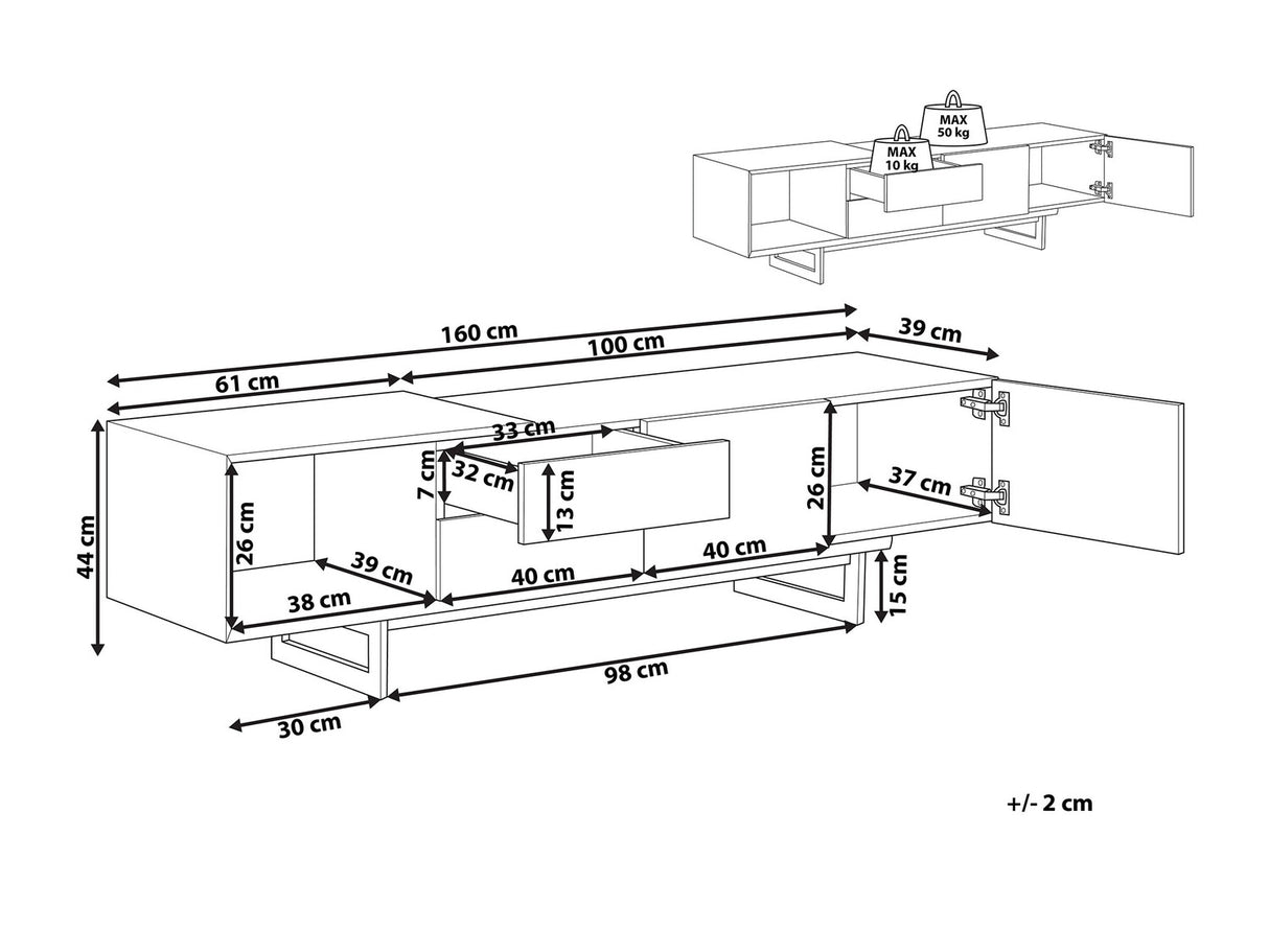 TV staliukas 515997