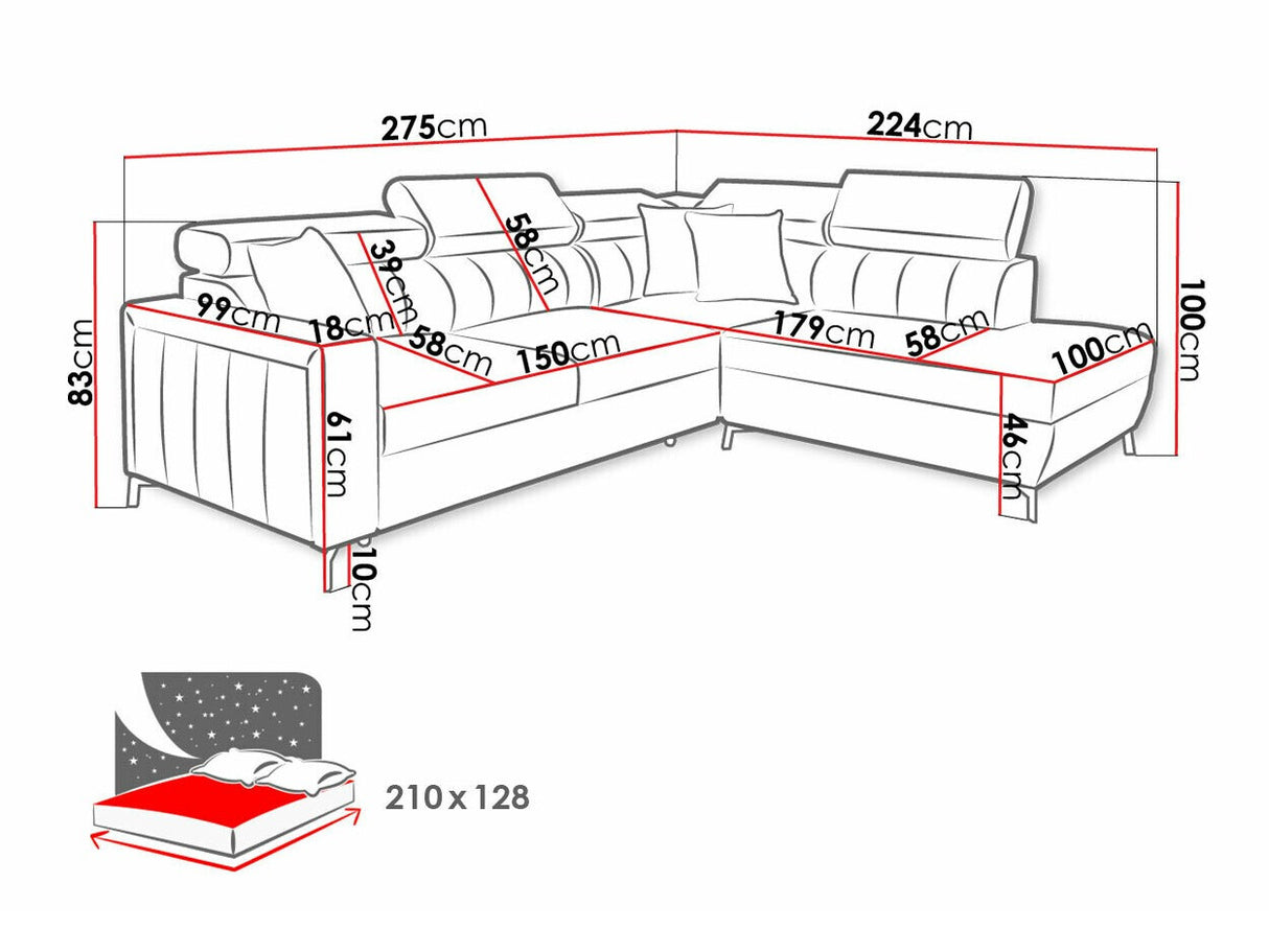 Minkštas kampas 518088