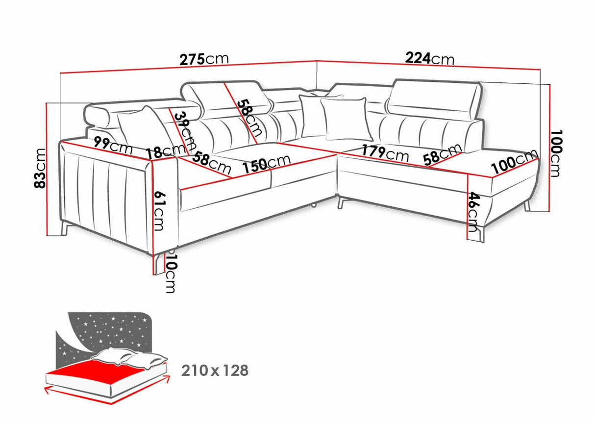 Minkštas kampas 518088