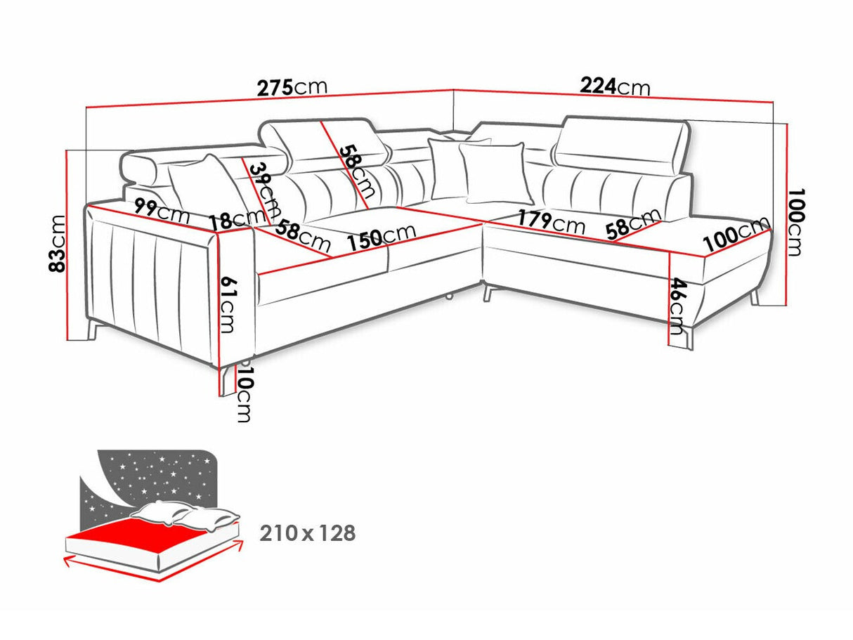 Minkštas kampas 518088