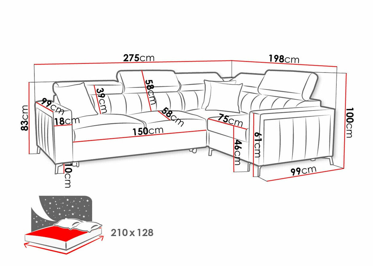 Minkštas kampas 518298