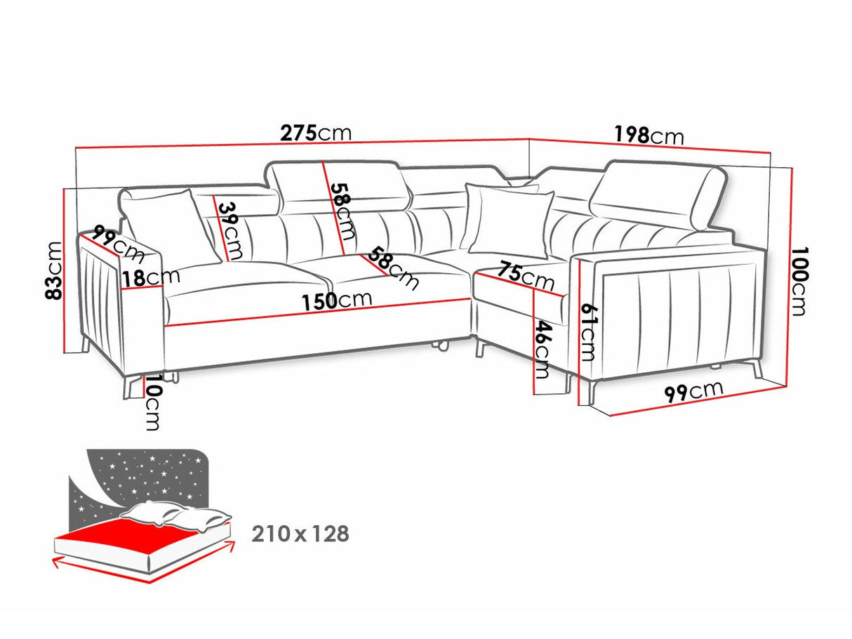 Minkštas kampas 518298