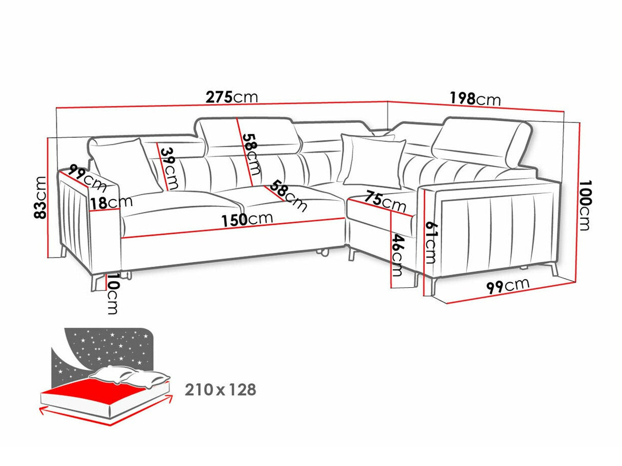 Minkštas kampas 518298