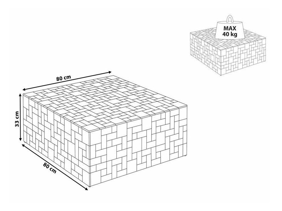 Žurnalinis staliukas 518352