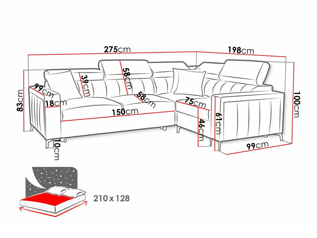 Minkštas kampas 518298