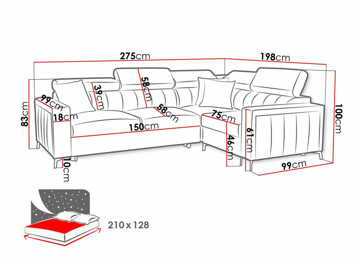 Minkštas kampas 518298