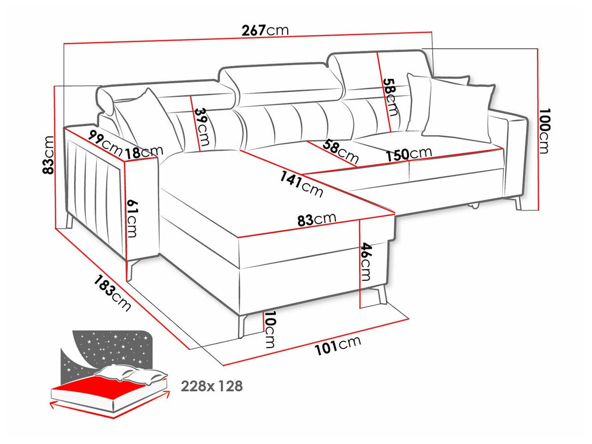 Minkštas kampas 518450