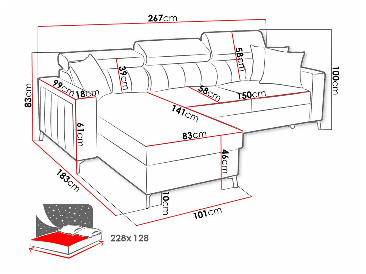 Minkštas kampas 518450