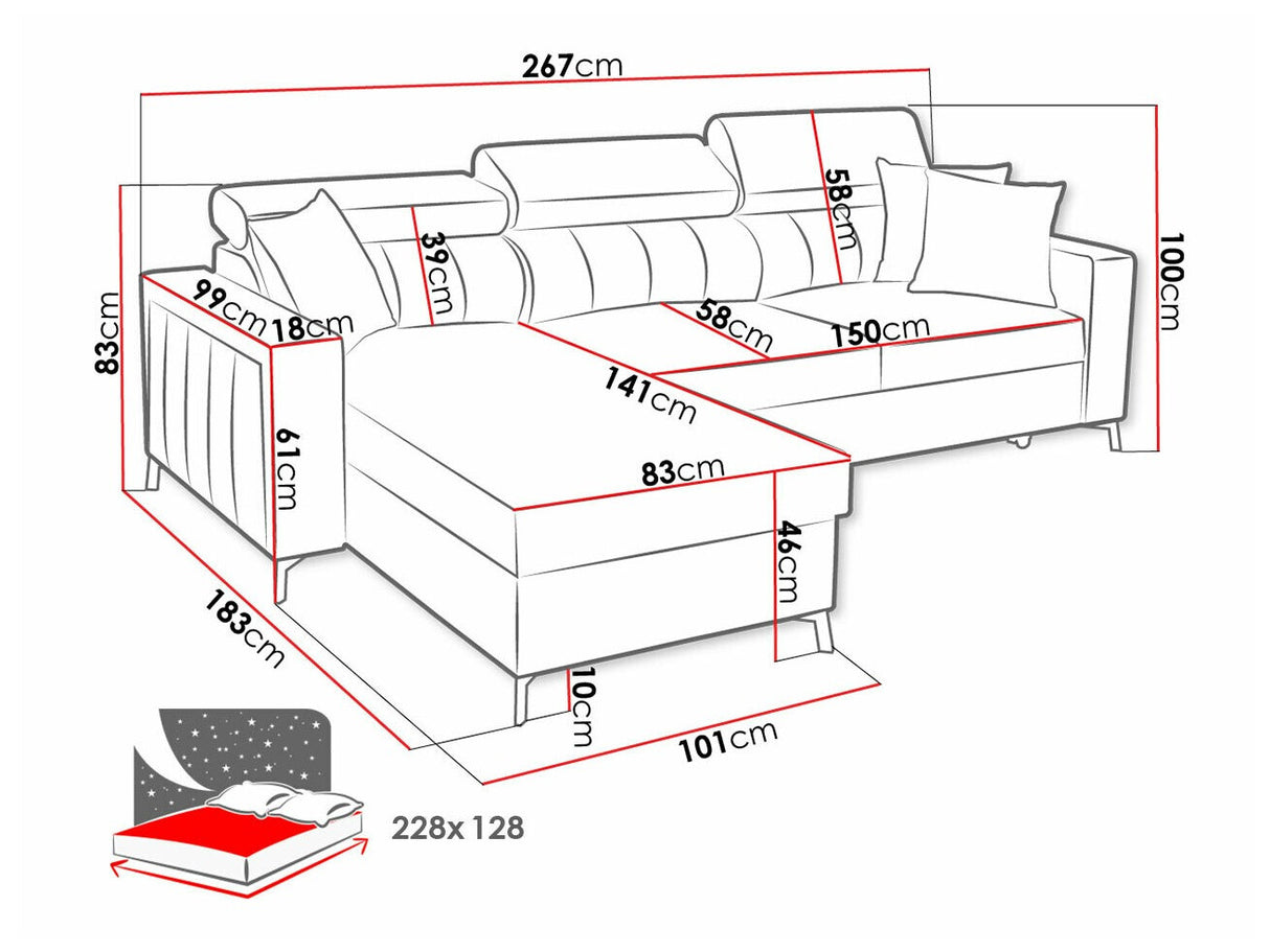 Minkštas kampas 518450